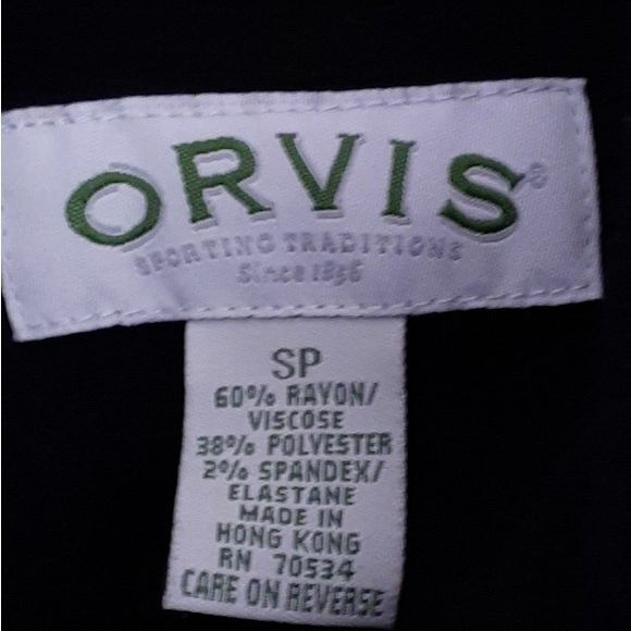 orvis black jacket small petite sp ps gorpcore zip front s  classic - Picture 2 of 7